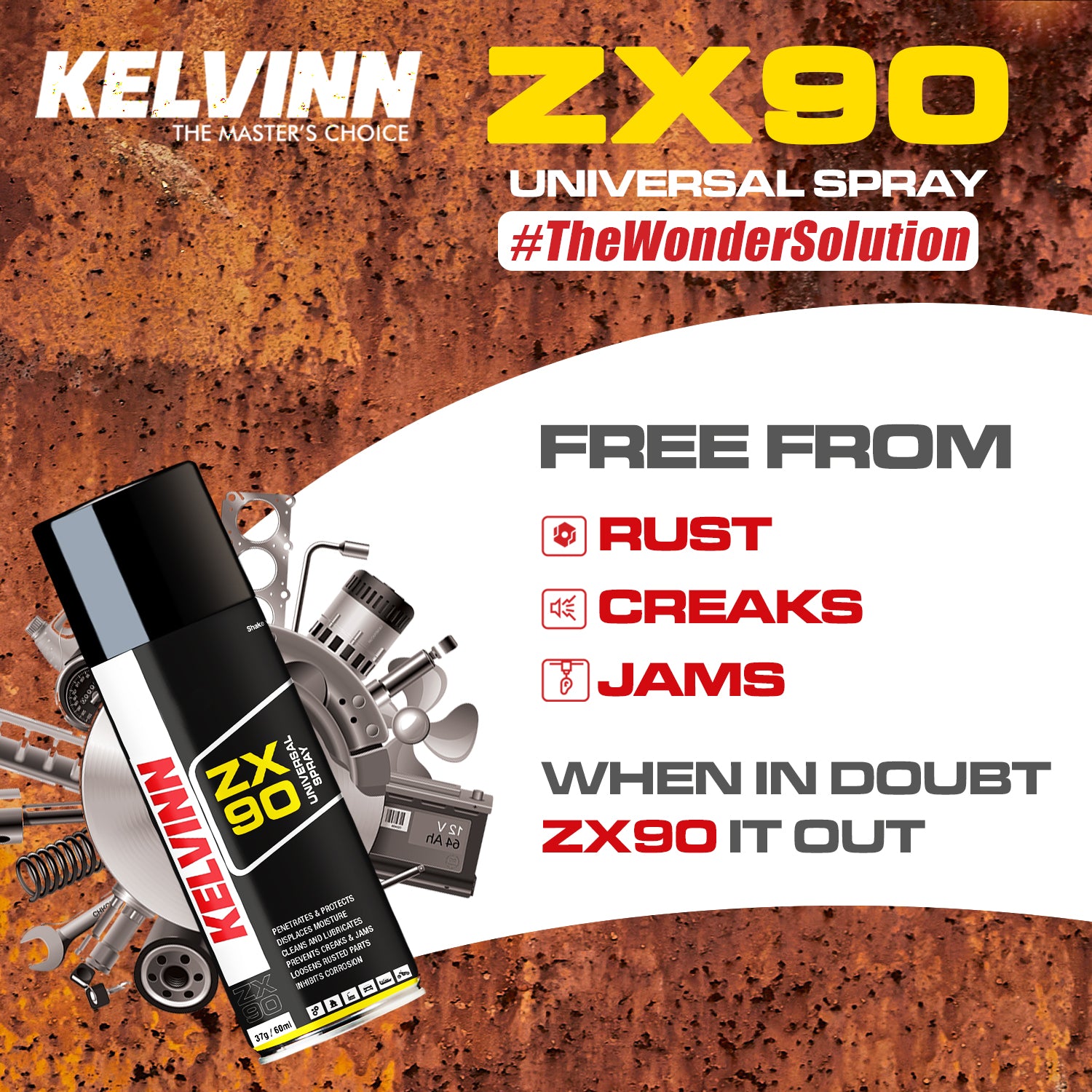 KELVINN ZX90 UNIVERSAL SPRAY