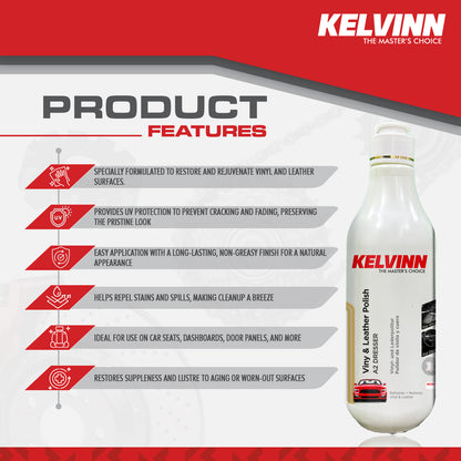 KELVINN A2 VINYL &amp; LEATHER POLISH