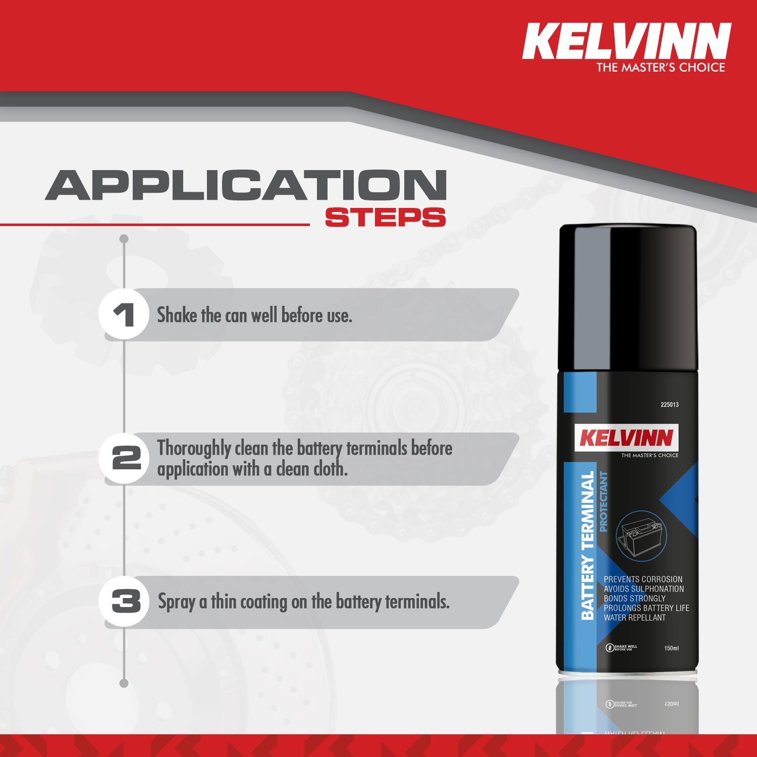 KELVINN BATTERY TERMINAL PROTECTANT