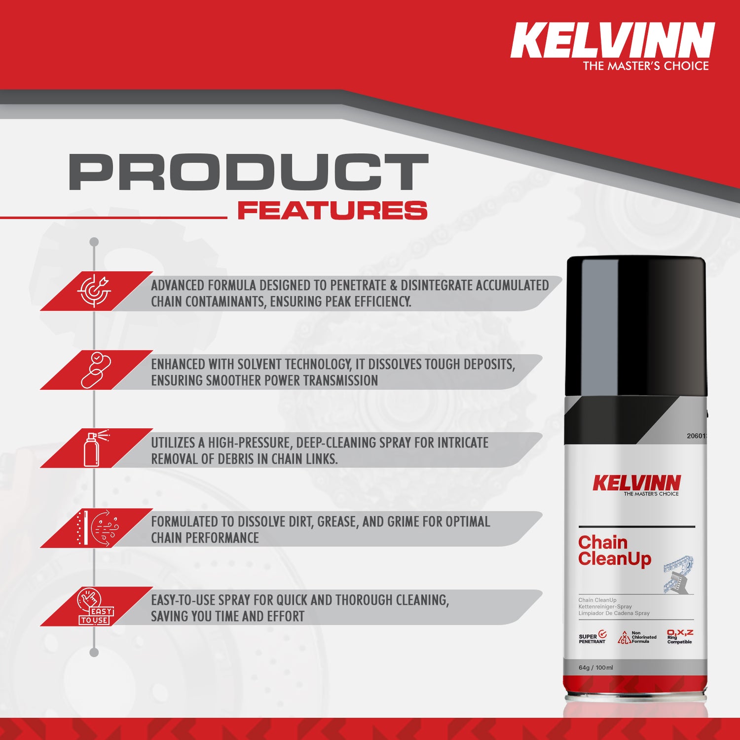 KELVINN CHAIN KLENE SPRAY