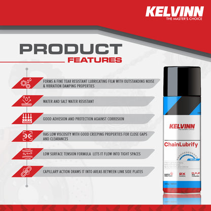 KELVINN CHAIN LUBE SPRAY