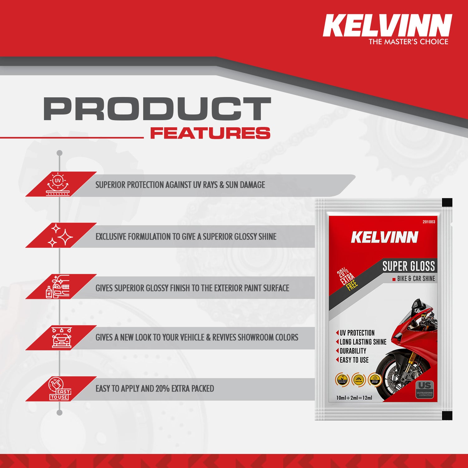 KELVINN SUPER GLOSS BIKE SHINE