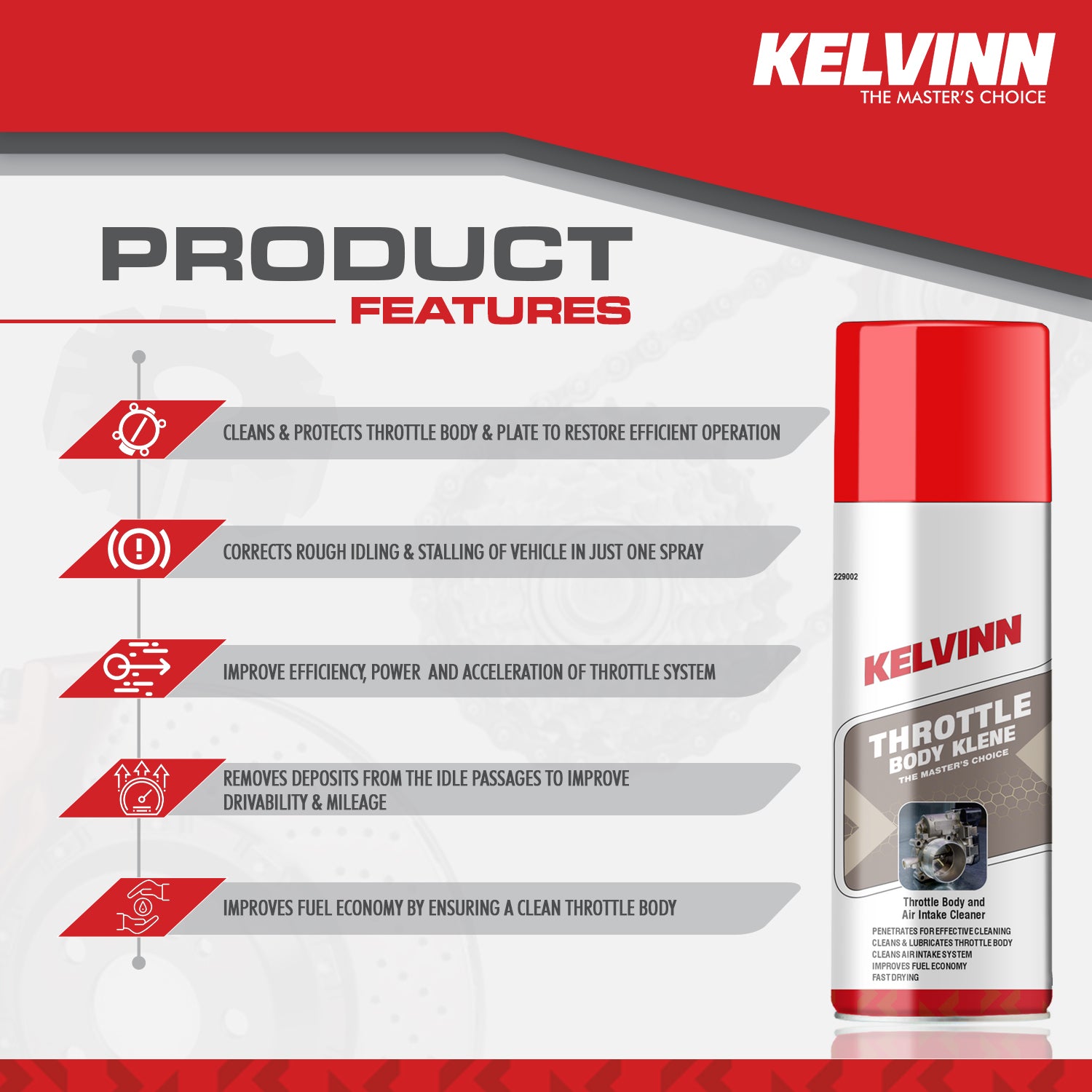 KELVINN THROTTLE BODY KELENE