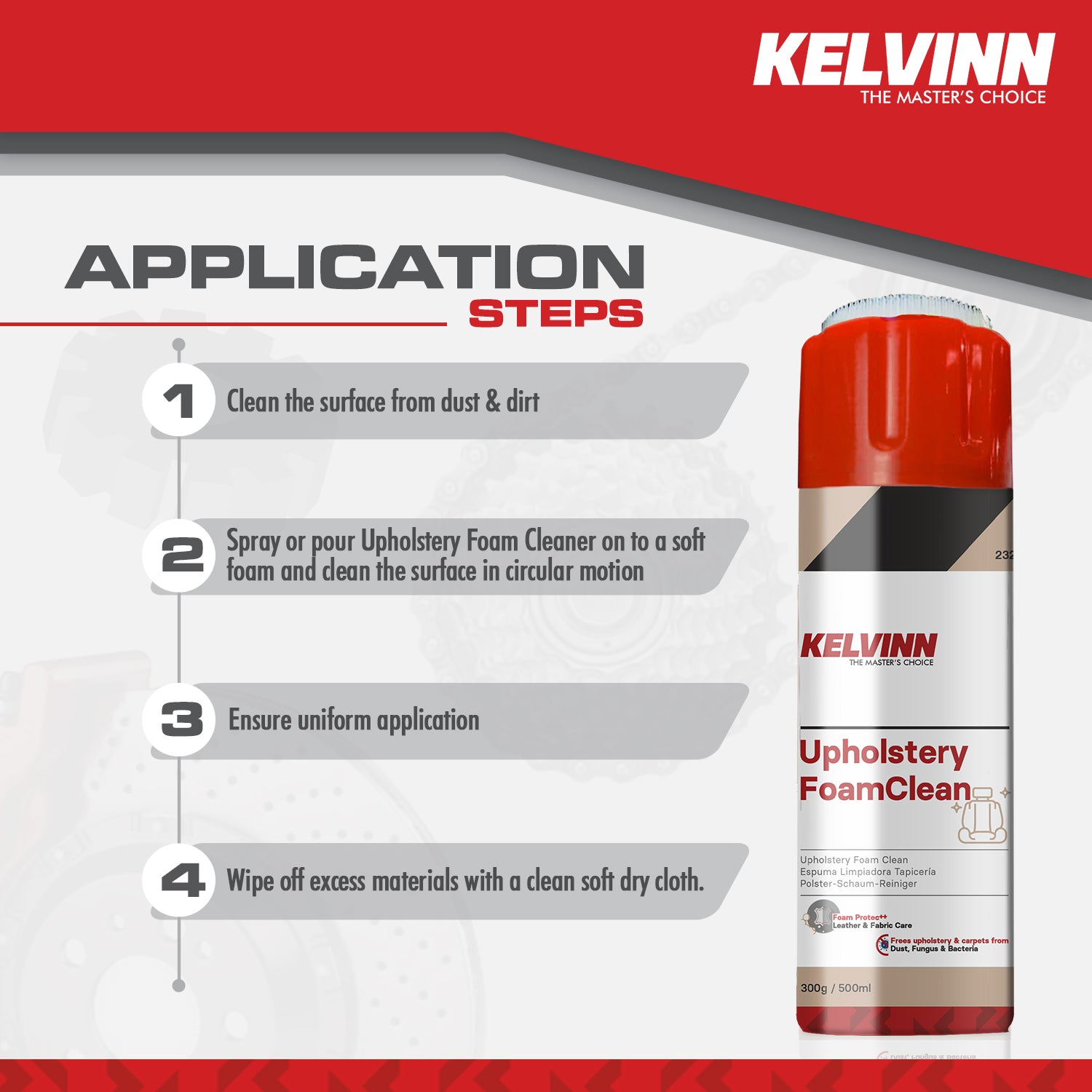 KELVINN UPHOLSTERY KLENE FOAM